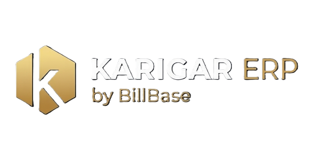 Karigar ERP logo for jewellery management software